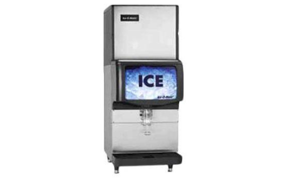 Ice-O-Matic IOD150 Ice Dispenser Counter Model Approximately 150 Lb Storage