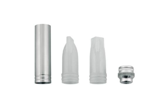 ISi North America 271501 ISi®Professional Decorator Tips Set Includes: (3) Stainless Steel Tips: (1) Petal Piping