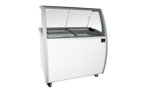 Kelvinator KCICDC10FH (738374) 10-tub 73" Long Front Of The House Display Ice Cream Or Gelato Dipping Cabinet.