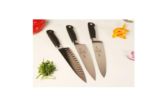 Mercer Culinary M21077 Genesis® Chef's Knife 8" Granton Edge With Short Bolster
