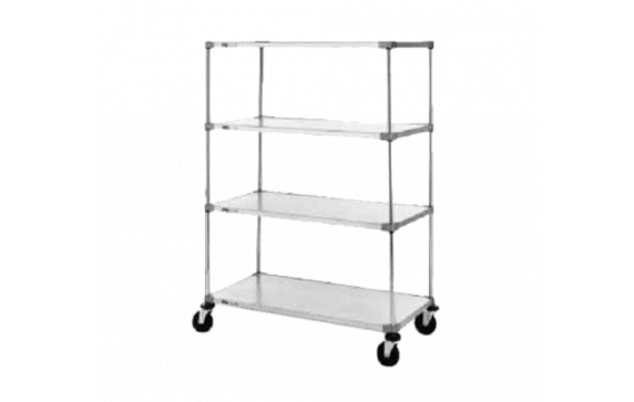 Metro 63UP Quick Ship Super Erecta® Post 61-13/16"H For Use With Stem Casters