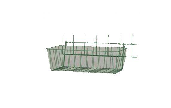 Metro H209K3 Quick Ship SmartWall Storage Basket 13-3/8"W X 5"D X 7"H Metroseal 3™ Epoxy-coated Corrosion-resistant Finish With Microban® Antimicrobial Protection