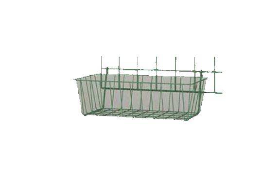 Metro H210K3 Quick Ship SmartWall Storage Basket 17-3/8"W X 7-1/2"D X 5"H Metroseal 3™ Epoxy-coated Corrosion-resistant Finish With Microban® Antimicrobial Protection