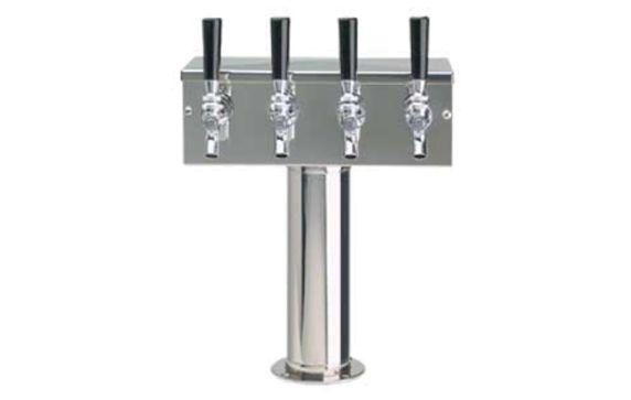 Micro Matic D7744PSSKR T Style Draft Beer Tower Countertop 12"W X 14-3/4"H