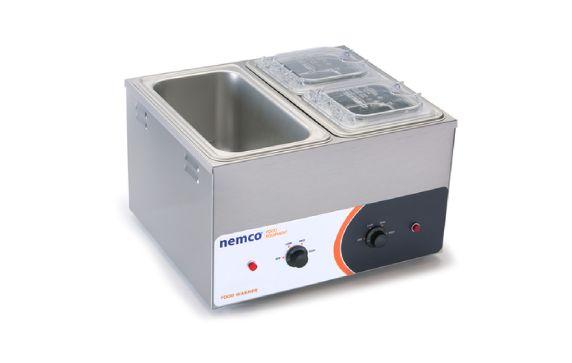 Nemco 6140 Fractional Food Warmer Dual-well Accepts 1/3 Size Or (2) 1/6 Size Pans (not Included)