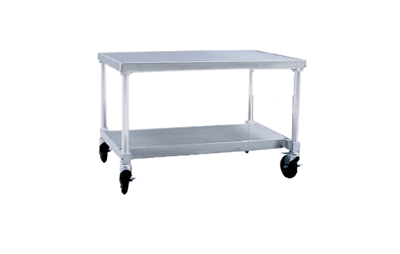 New Age Industrial 12472GS Equipment Stand 72"W X 24"D X 24"H Removable 12 Gauge Top With Marine Edge