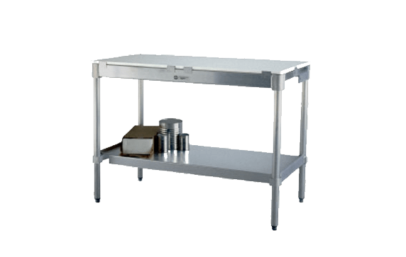 New Age Industrial 24P96KD Work Table 96"W X 24"D Aluminum Construction