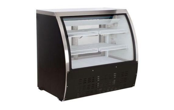 Omcan 50082 (RS-CN-0092-B) Refrigerated Deli Display Case Floor Model 36"W