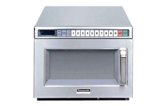 Panasonic NE-12521 PRO1 Commercial Microwave Oven 1200 Watts 0.6 Cu. Ft. Capacity