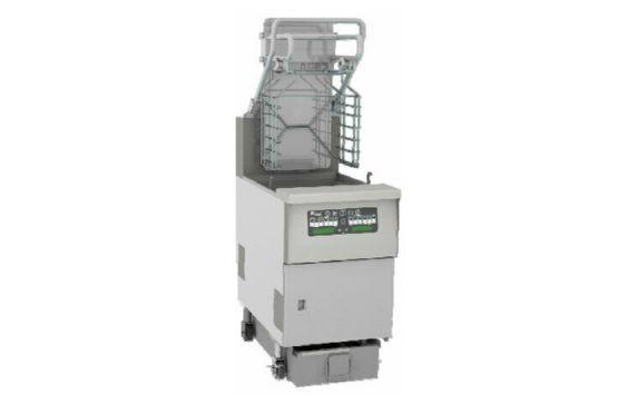 Pitco SGLVRF-2/FD_LP Solstice Supreme™ Reduced Oil Volume Fryer System With Advanced Automatic Filtration & Lift Assist For 5 Slot Rack Holder