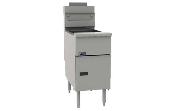 Pitco VF-35S Fryer Gas Tube Fired Stand Alone Model
