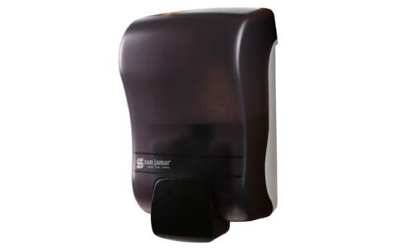 San Jamar S900TBK Rely™ Soap Dispenser 5"W X 4"D X 8-1/2"H 900 ML Capacity