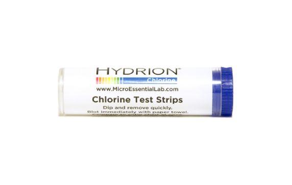 San Jamar SANISTRIPS Chlorine Test Strips 10 Ppm To 200 Ppm Range With Color Coded Test Chart