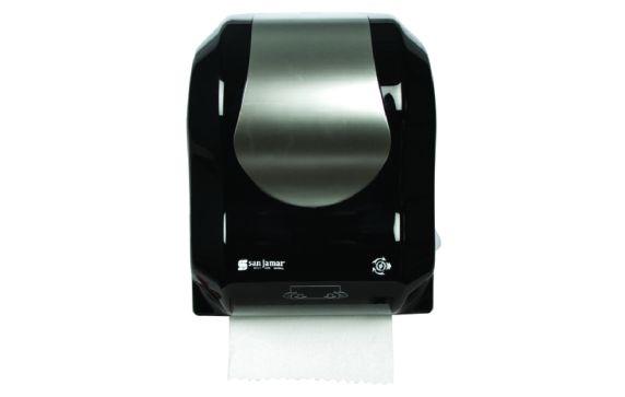 San Jamar T7470BKSS Simplicity Essence™ Hands Free Summit Towel Dispenser 12-3/8"W X 9-1/2"D X 16-1/2"H