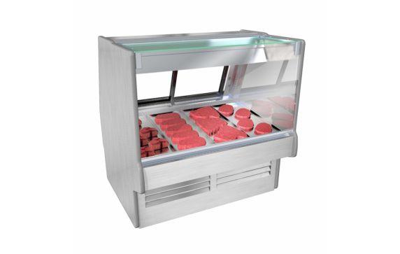 Structural Concepts GMGV6 - Fusion® Refrigerated Service Case, 73-1/8"W X 43"D X 51-5/8"H