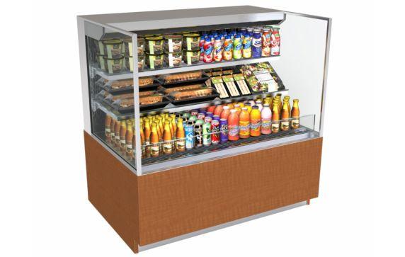 Structural Concepts NR7247RSSV - Reveal® Self-Service Refrigerated Case, Freestanding