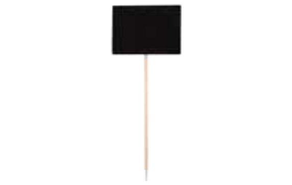 Tablecraft BAMDCB35 Cash & Carry Bamboo Pick With Chalkboard 3-1/2" (100 Per Pack) (1 Pack Minimum Order)