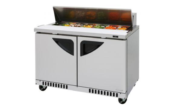 Turbo Air TST-48SD-FB-N Super Deluxe Sandwich/Salad Unit Front Breathing Airflow