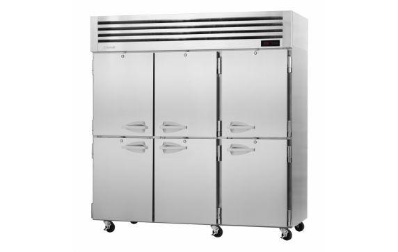 Turbo Air PRO-77-6H PRO Series Heated Cabinet Reach-in Three-section