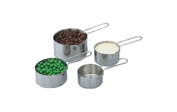 Vollrath 47119 Measuring Cup Set Four-piece 300 Series Stainless