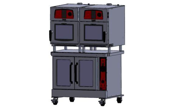 Vulcan STACK-MINI/CONV Stacking Kit For 1 Or 2 Minijet Units On Top Of VC4 Convection