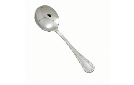 Winco 0036-04 Bouillon Spoon 5-7/8" 18/8 Stainless Steel