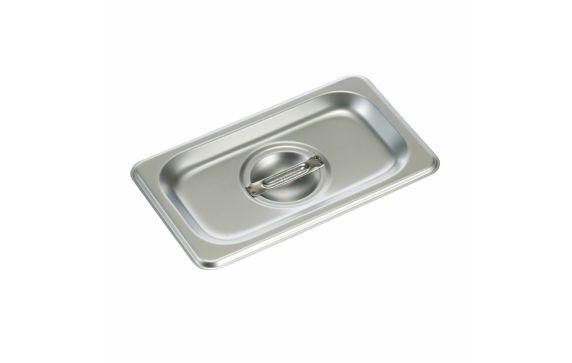 Winco SPSCN Steam Table Pan Cover 1/9 Size Solid