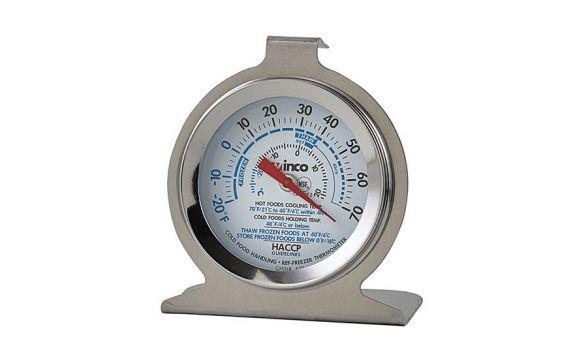 Winco TMT-RF2 Refrigerator/Freezer Thermometer Temperature Range -20° To 70°F