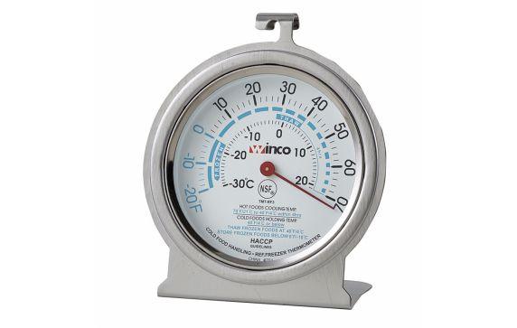 Winco TMT-RF3 Refrigerator/Freezer Thermometer Temperature Range -20° To 70° F