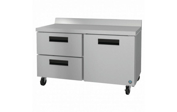 Hoshizaki WR60A-D2 Steelheart Series Worktop Refrigerator Two-section 60"W