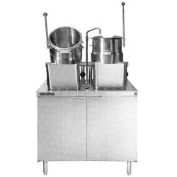 Direct-Steam Kettle Cabinet Assembly