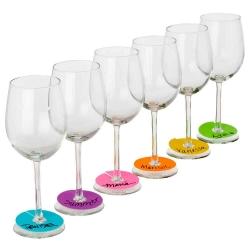 Wine Charm Tag Glass