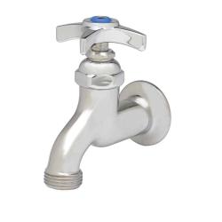 with Hose Threads Single Wall Mount Faucet